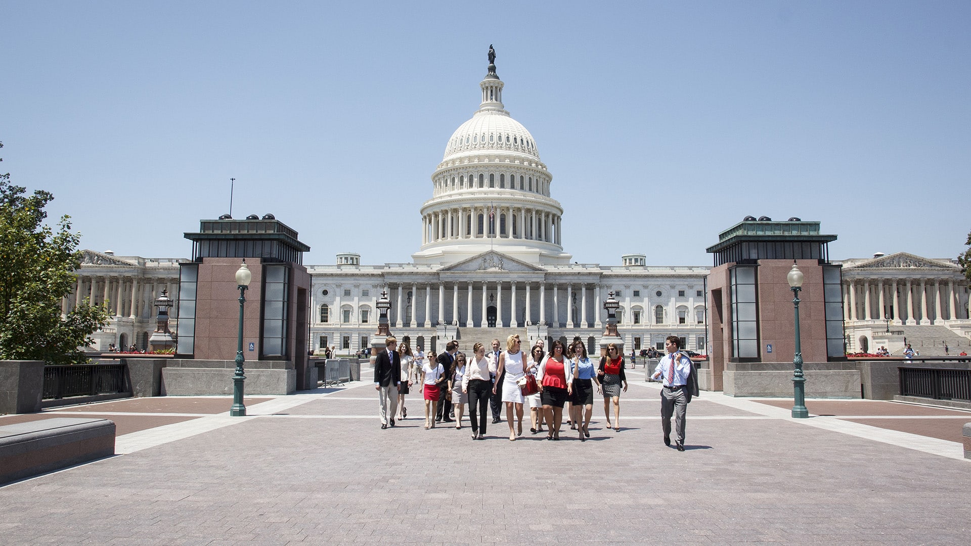 WHIP students at the Capitol